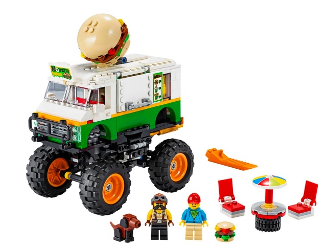burger monster truck